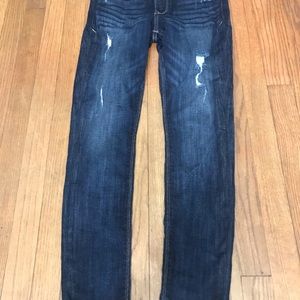 Express Mid Rise jean leggings, 2 Short